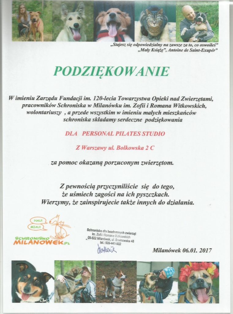 podzięowanie scroniso